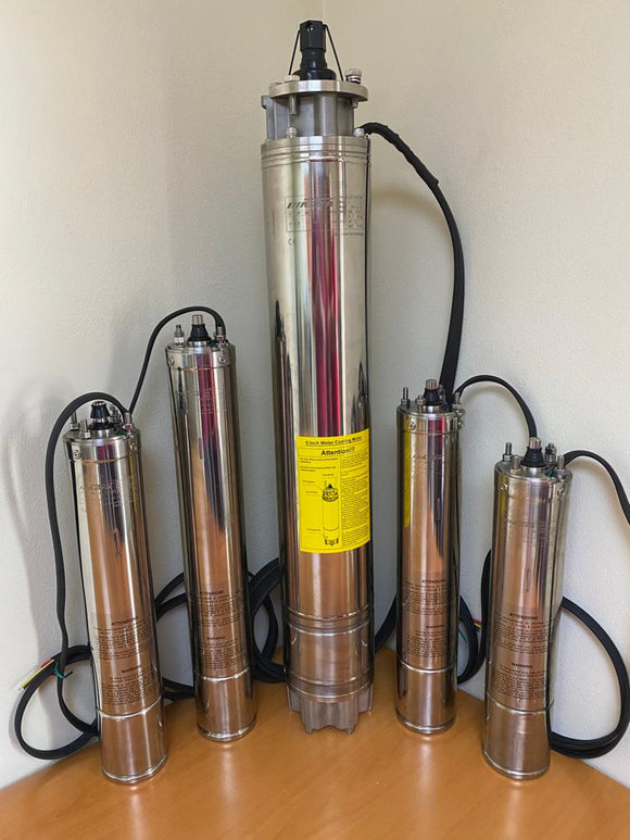 Submersible Motors (Stainless Steel 316. Three Phase, 460V, 60Hz)