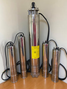 Submersible Motors (Stainless Steel 316. Three Phase, 220V, 60Hz)